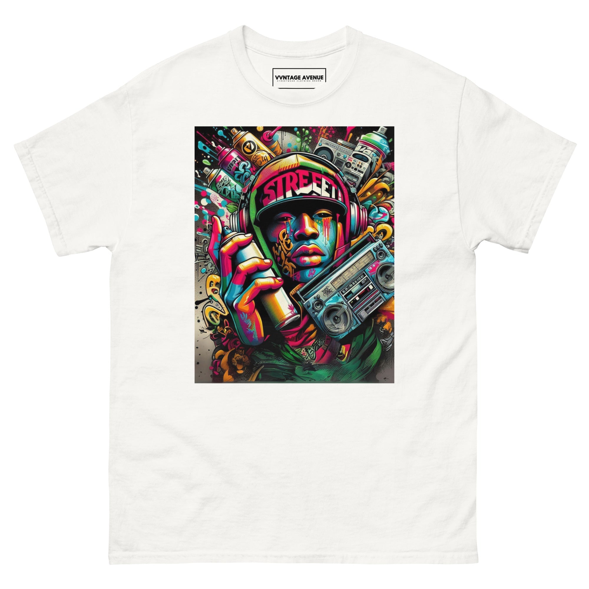 VVNTAGE Street Mural Art SS T-Shirt - VVNTAGE AVENUE