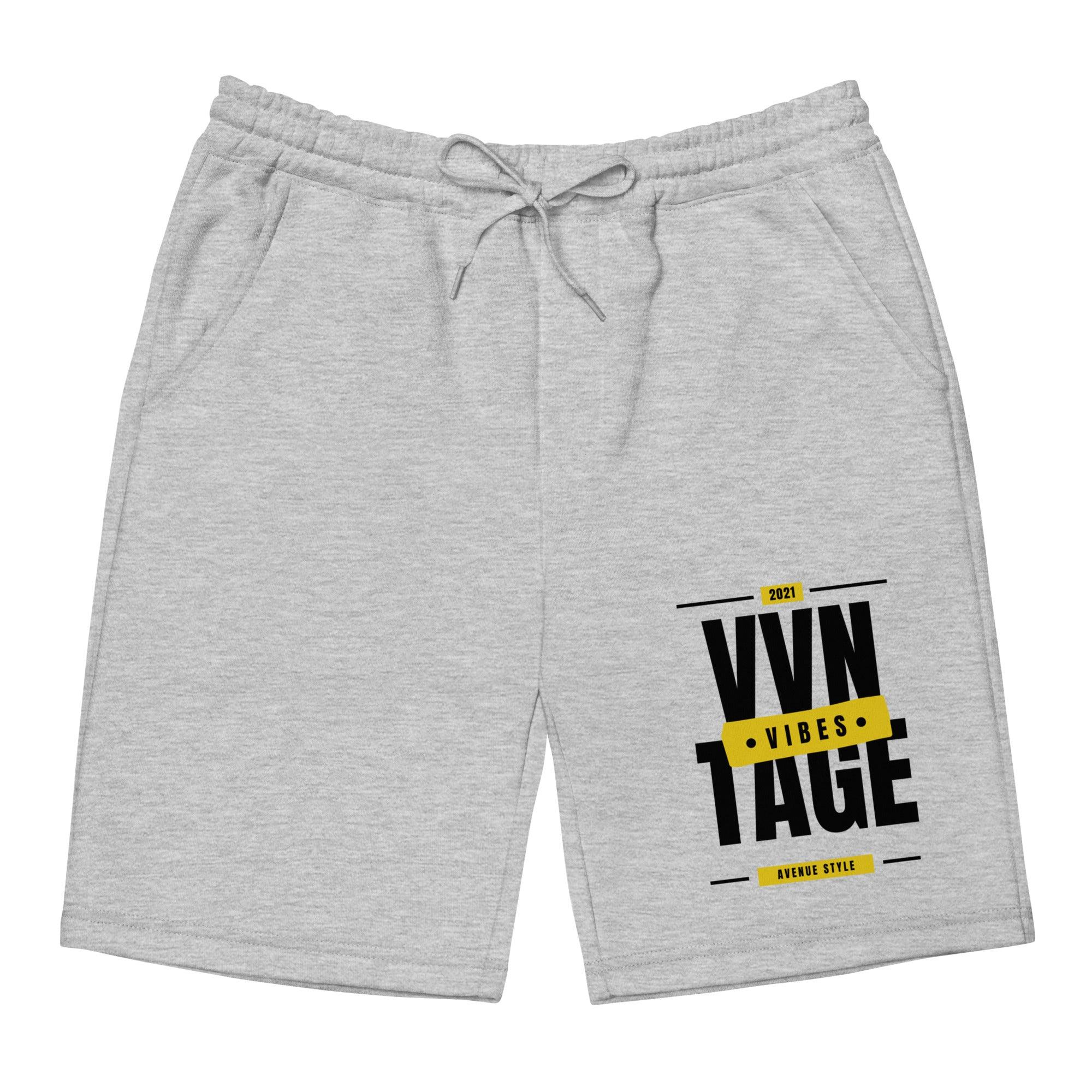 VVNTAGE Vibes Fleece Shorts (GOLD Edition) - VVNTAGE AVENUE