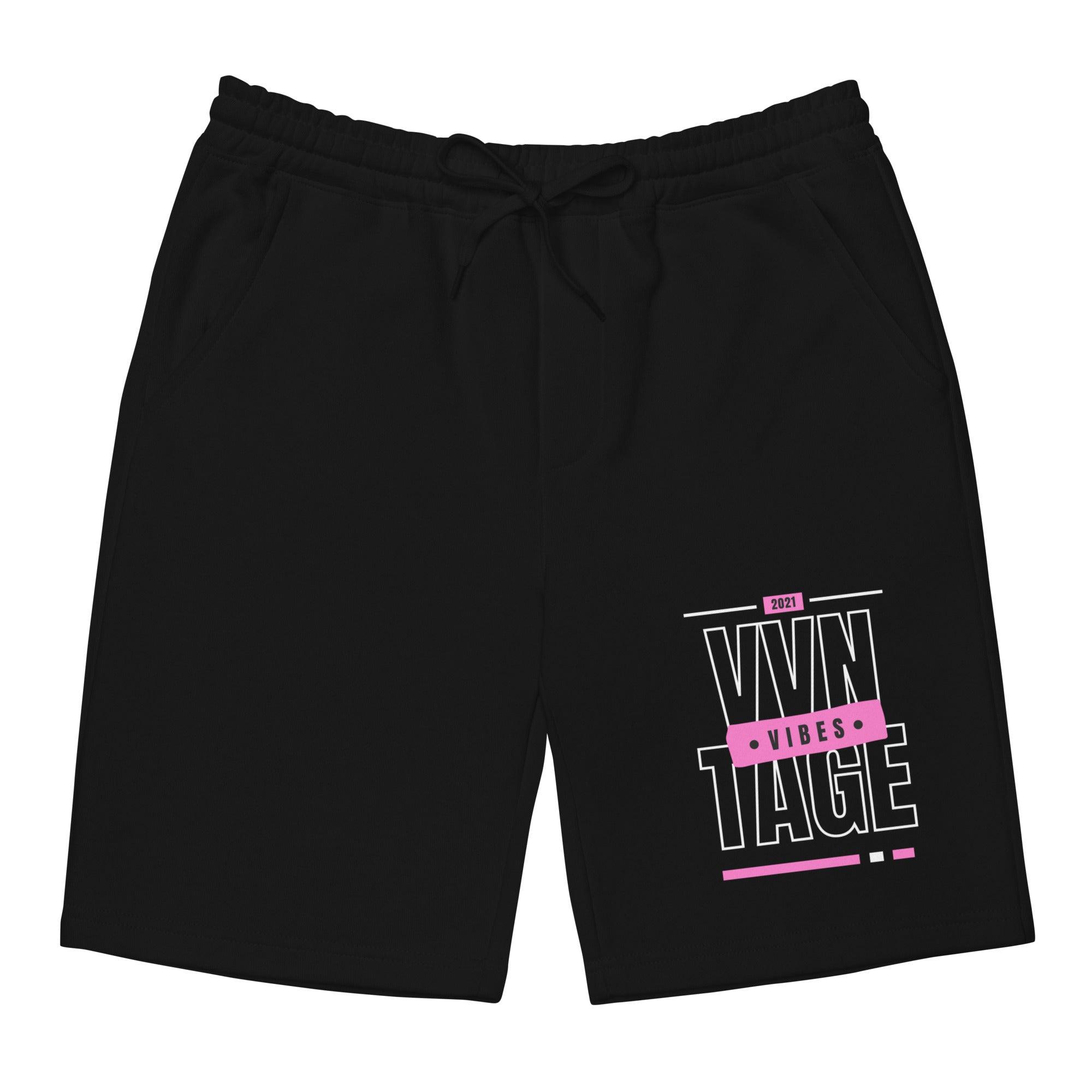 VVNTAGE Vibes Fleece Shorts (PVNK Edition) - VVNTAGE AVENUE