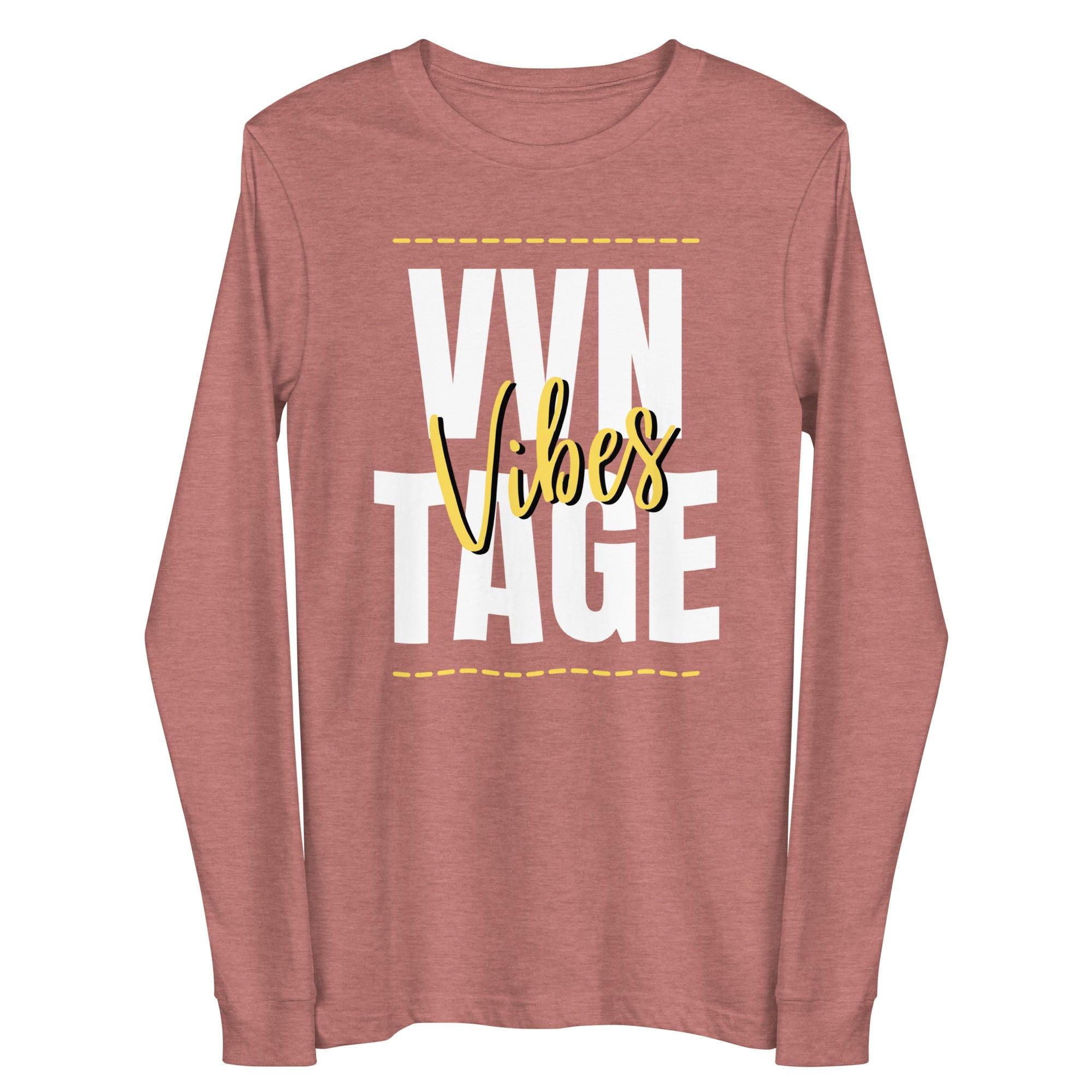 VVNTAGE Vibes LS T-Shirt (Extended Colors) (GOLD) - VVNTAGE AVENUE