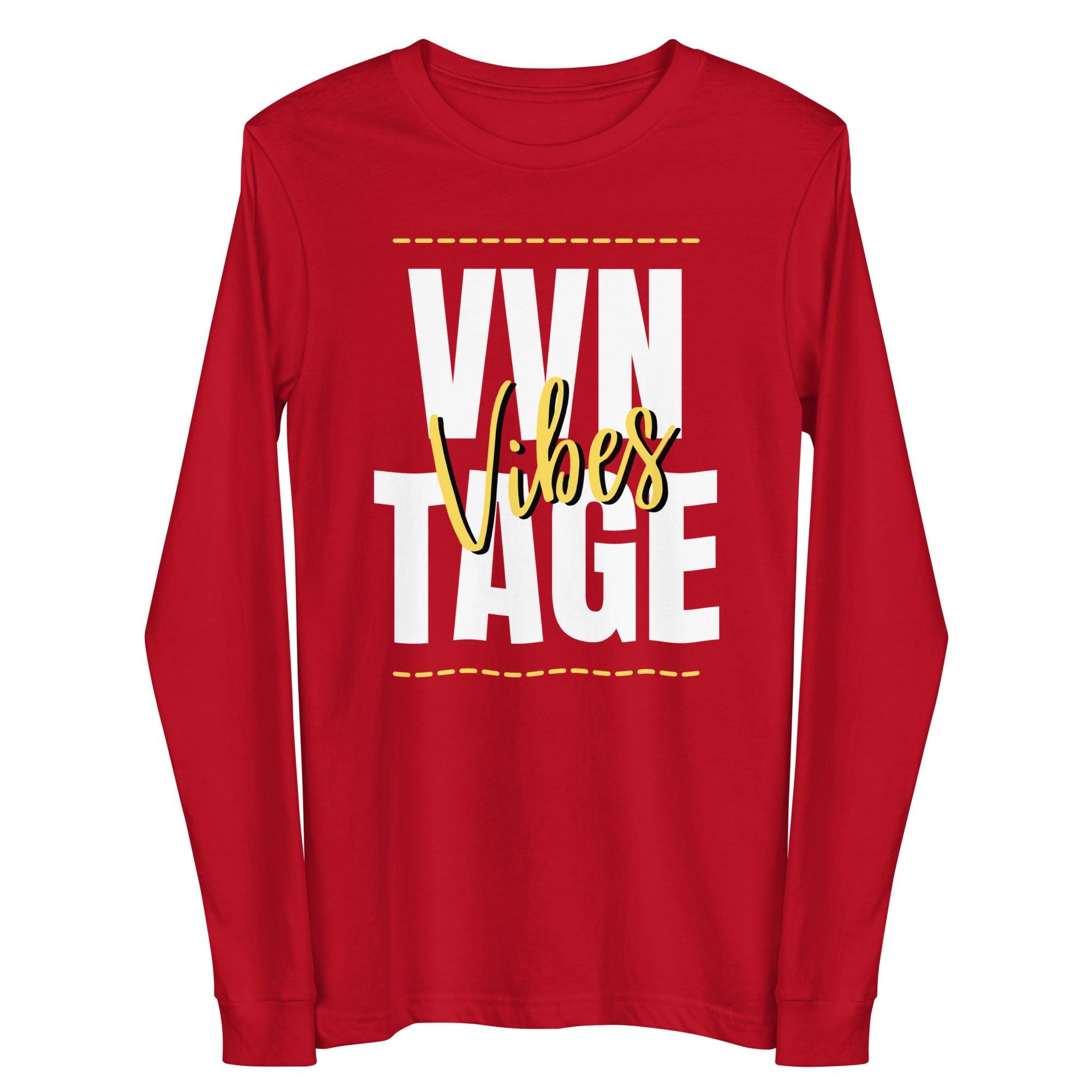 VVNTAGE Vibes LS T-Shirt (Extended Colors) (GOLD) - VVNTAGE AVENUE