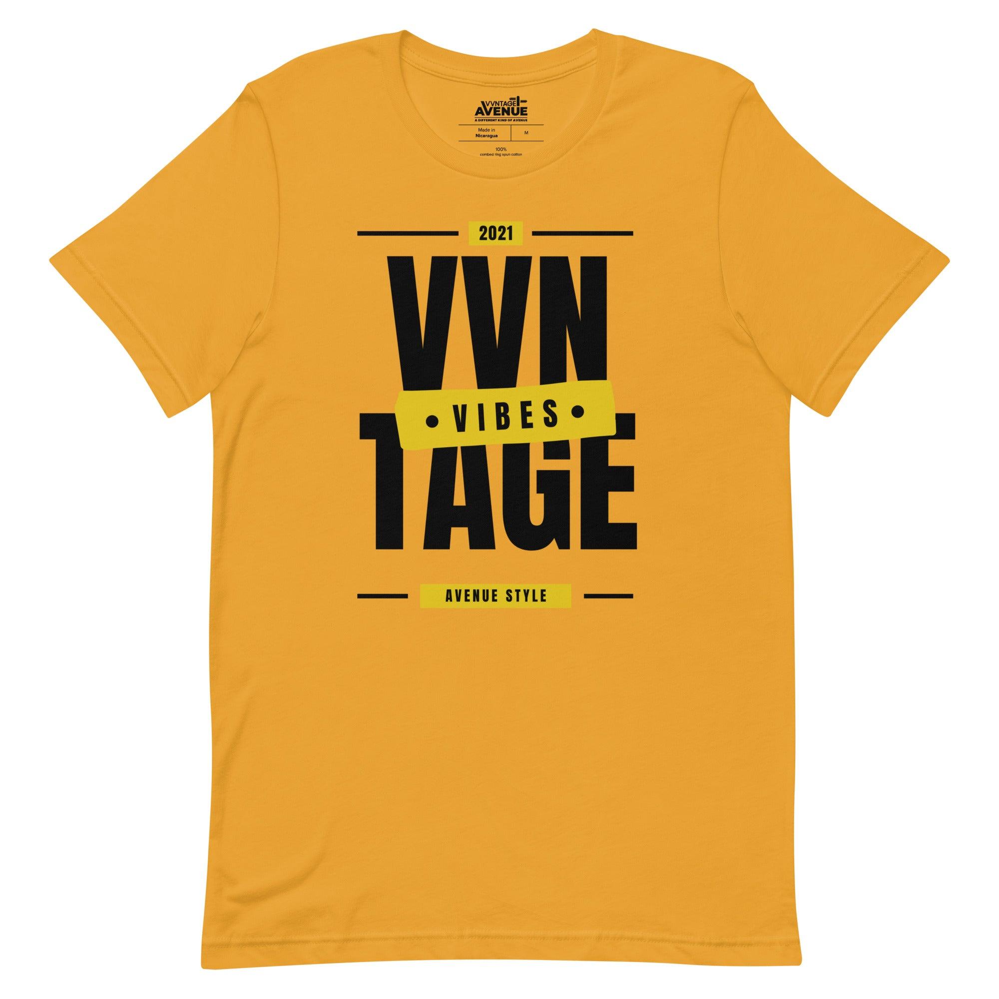 VVNTAGE Vibes SS T-Shirt (GOLD Edition) - VVNTAGE AVENUE