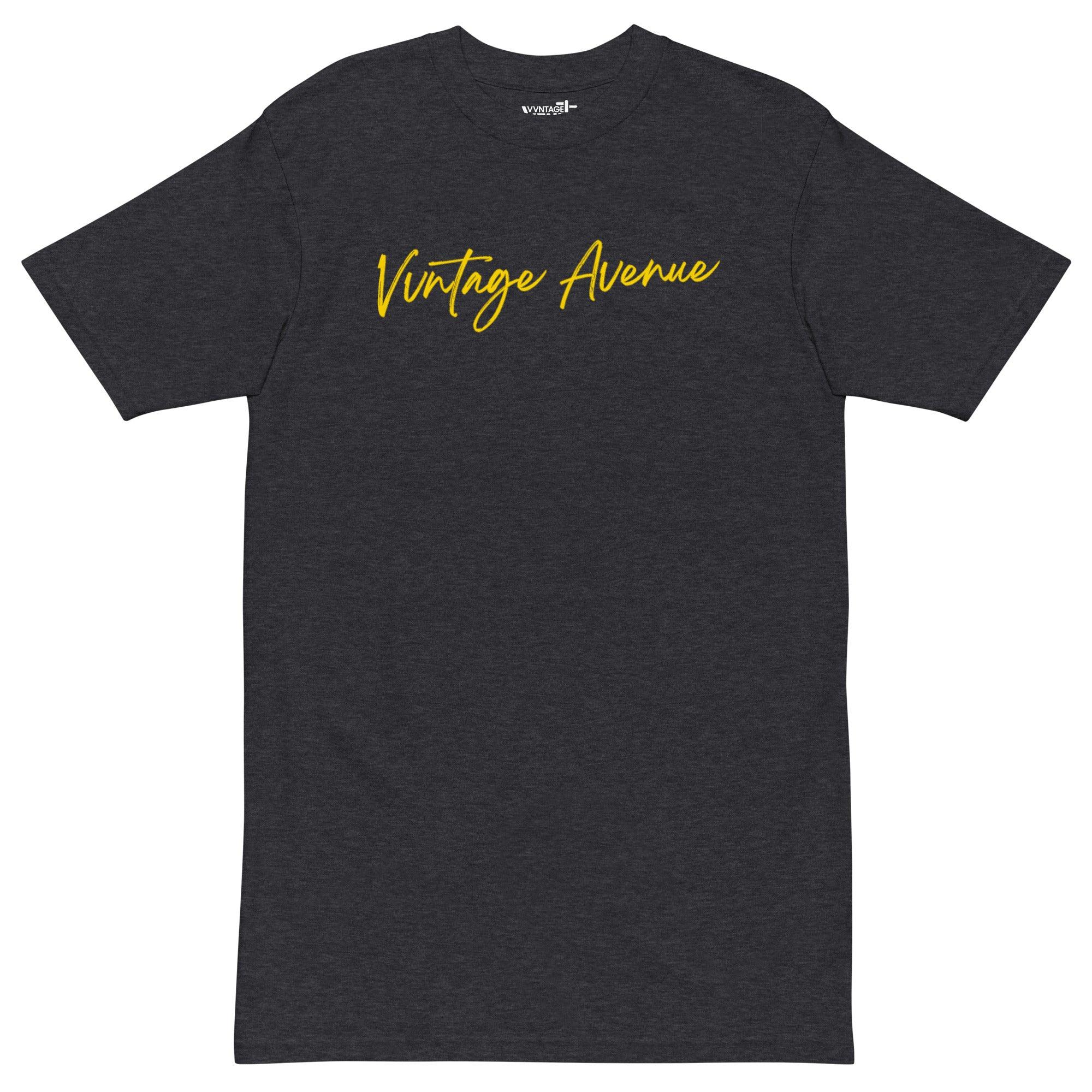VVNTAGE Signature Premium T-Shirt (Heavyweight) (GOLD Edition) - VVNTAGE AVENUE CLOTHING CO.