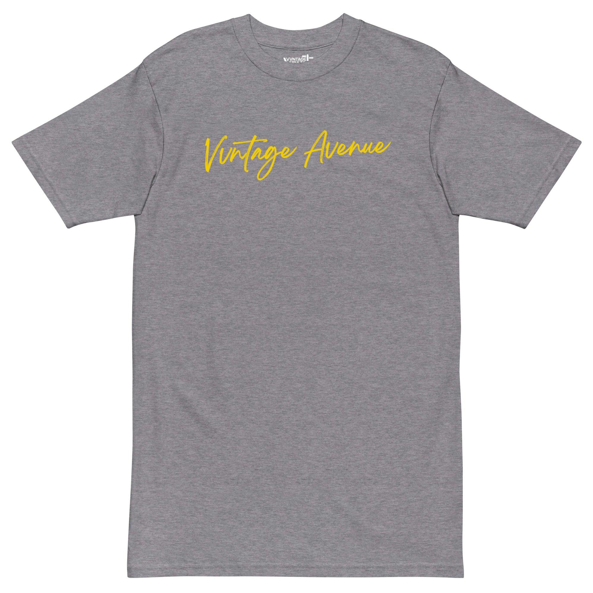 VVNTAGE Signature Premium T-Shirt (Heavyweight) (GOLD Edition) - VVNTAGE AVENUE CLOTHING CO.